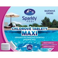 Chlorové tablety do bazénu Sparkly POOL, Maxi, 3 kg 2 (1)