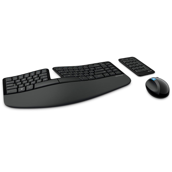 Klávesnice s myší Microsoft Bluetooth Sculpt Ergonomic Desktop Wireless, CZ/SK