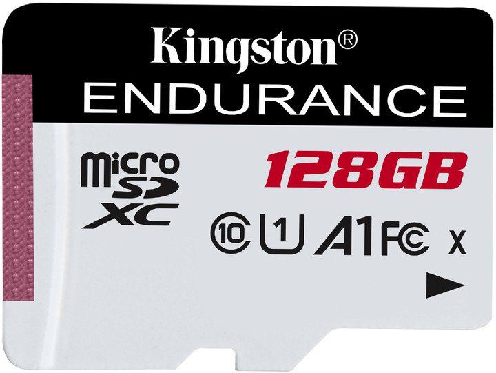 128GB Kingston microSDXC Endurance CL10 A1 95R/45W bez adapteru