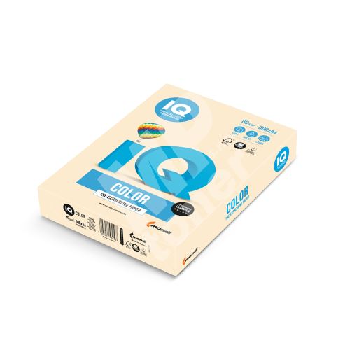 Barevný papír IQ CR 20 A3 80g pastelová chamois 1bal/500 listů 1