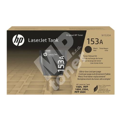 Toner reload kit HP W1530A, black, 153A, originál 1
