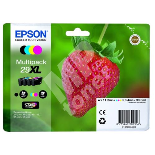 Cartridge Epson C13T29964012, multipack, originál 1