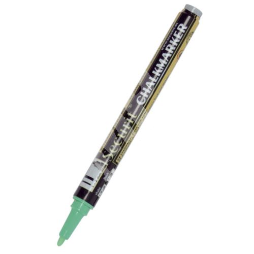 Mikro křídový popisovač Securit, šířka hrotu 1-2 mm, zelený 2
