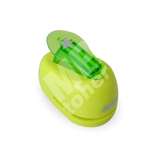 Vykrajovátko ozdobných tvarů 1,8 cm, zelené, Hvězda 1
