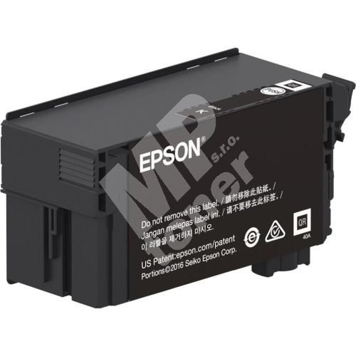 Cartridge Epson C13T40D140, black, originál 1
