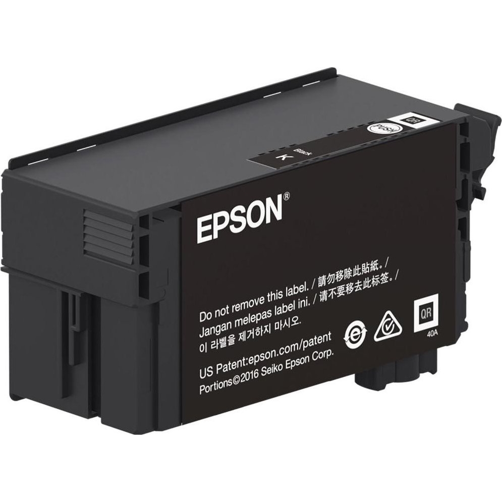 Inkoustová cartridge Epson C13T40D140, SC-T3100, SC-T5100, black, originál