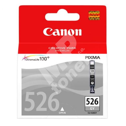 Cartridge Canon CLI-526GY, grey, 4544B001AA, originál 4