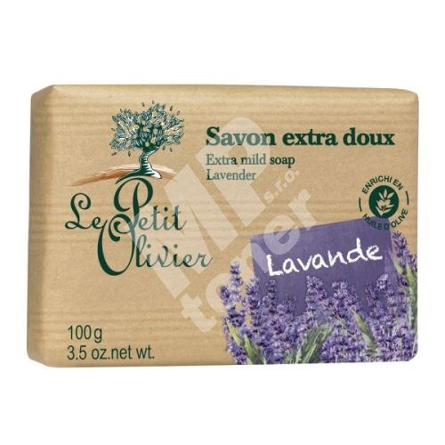 Le Petit Olivier Extra jemné mýdlo - Levandule, 100g 1
