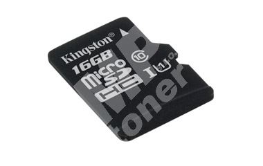 Kingston 16GB microSDHC CL10 UHS-I 80R bez adapteru 1