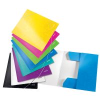 Tříchlopňové desky Leitz WOW A4, perleťové bílé 4 (3)