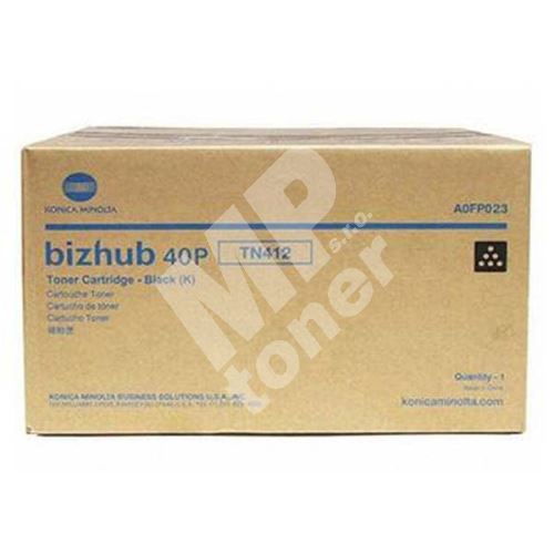 Toner Konica Minolta TN-412, black, A0FP023, originál 1