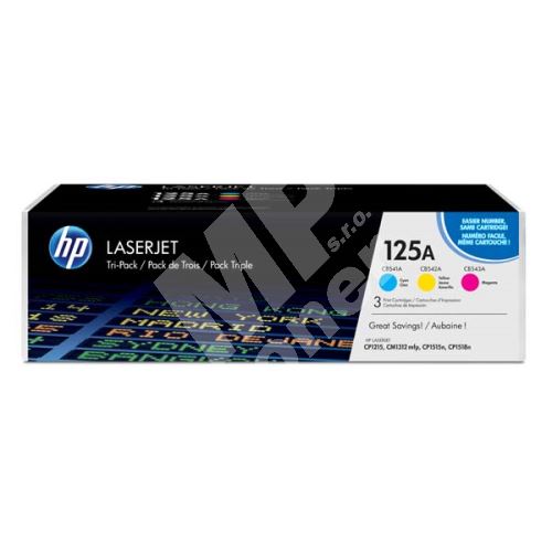 Toner HP CF373AM, CMY, originál 1