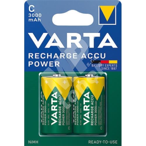 Nabíjecí baterie Varta HR14 3000/2, C, 1,2V 1
