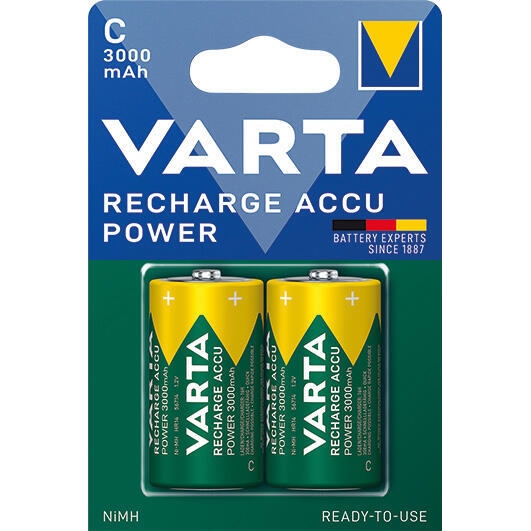 Nabíjecí baterie Varta HR14 3000/2, C, 1,2V, cena za ks