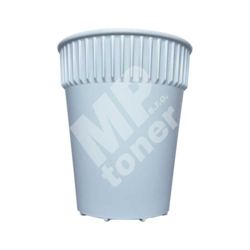 Kelímek 400 ml, PP, vratný, horké nápoje, hot cup šedý 1