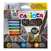 Fixy Carioca Metallic, tenký hrot, 8 barev 2 (1)