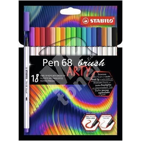 Fixy Stabilo Pen 68, 1 mm, 18 barev 1