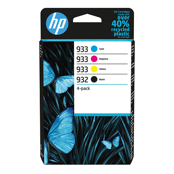 Inkoustová cartridge HP 932/933, 6ZC71AE, Officejet 6600, 6700, 7110, CMYK, originál