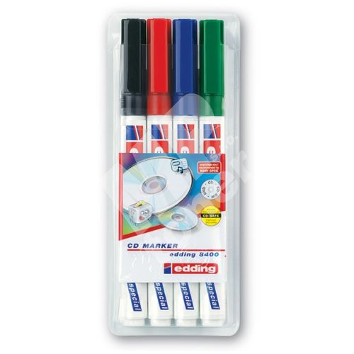 Popisovač na CD Edding 8400, sada 4 ks 1