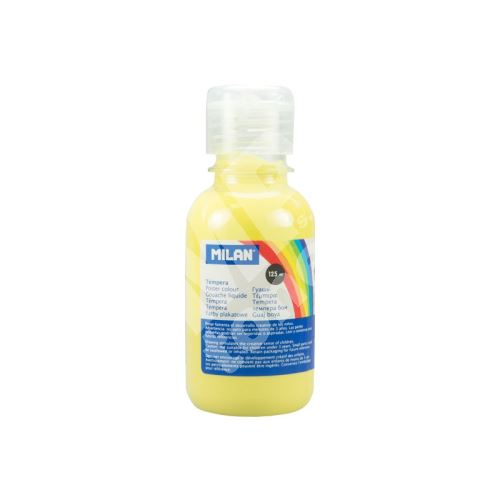 Temperová barva Milan 03419, 125 ml, základní pastelově žlutá 1