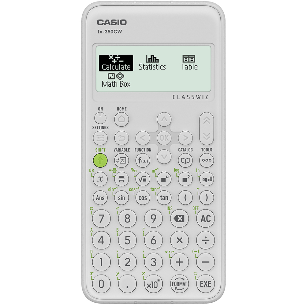 Kalkulačka Casio FX-350CW W, bílá