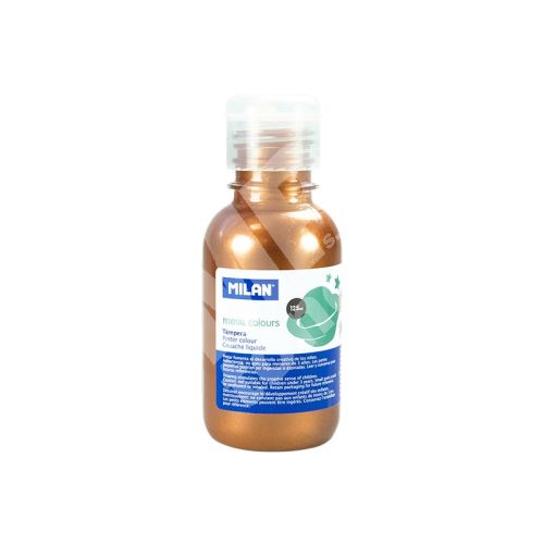 Temperová barva Milan 033493, 125 ml, metalická měděná 1