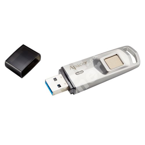32GB Apacer USB flash disk 3.1, AH651, stříbrný, s otiskem prstu 1