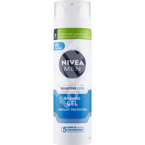 Nivea Men Sensitive Cool gel na holení, 200 ml 1
