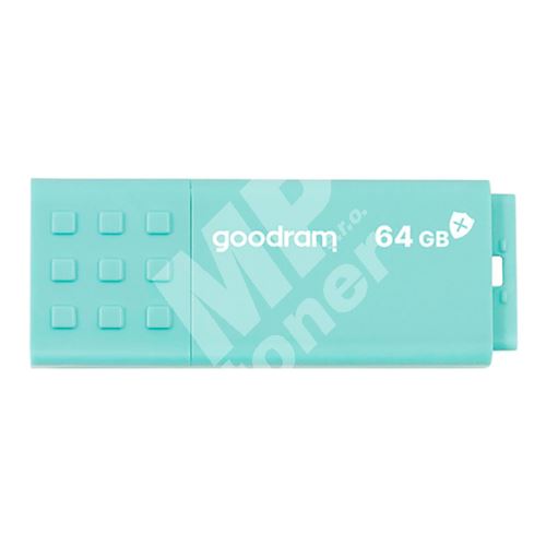 64GB Goodram UME3, USB flash disk 3.0, azurová 1