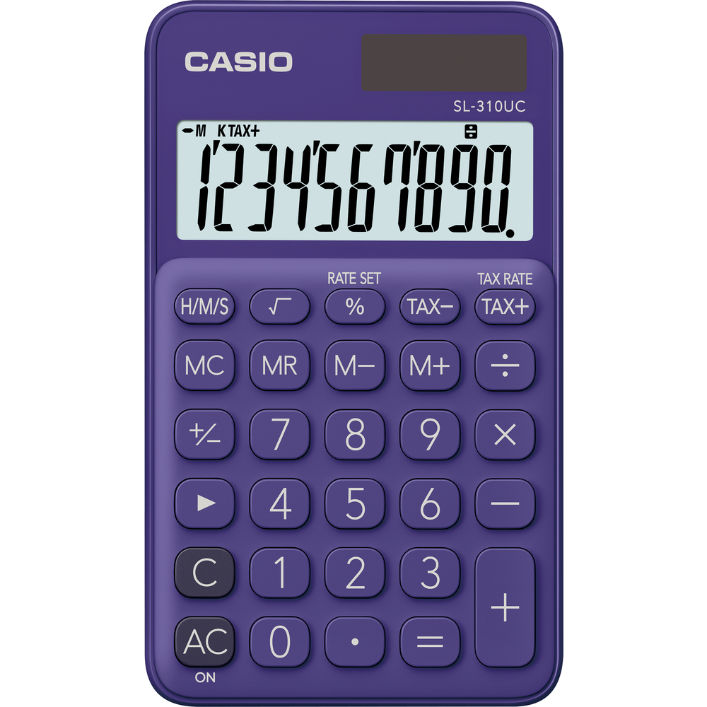 Kalkulačka Casio SL 310 UC PL, fialová
