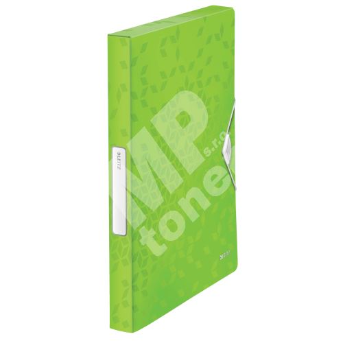 Desky s gumičkou Wow Jumbo, zelená, 30 mm, PP, A4, LEITZ 1