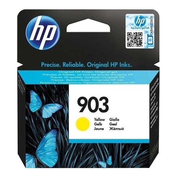 Inkoustová cartridge HP T6L95AE, OfficeJet Pro 6960, 6970, yellow, No.903, originál
