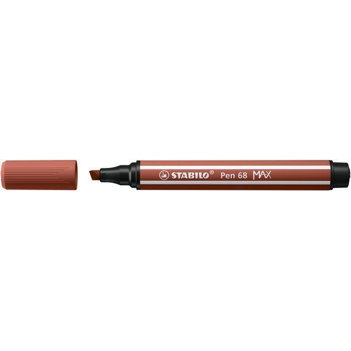 Fix Stabilo Pen 68 MAX, 1-5 mm, světle hnědá