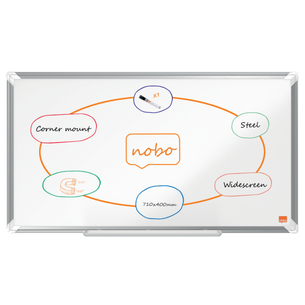 Magnetická tabule Nobo Premium Plus 710 x 400 mm