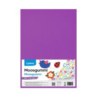 Moosgummi Luma A4, fialová, 10ks