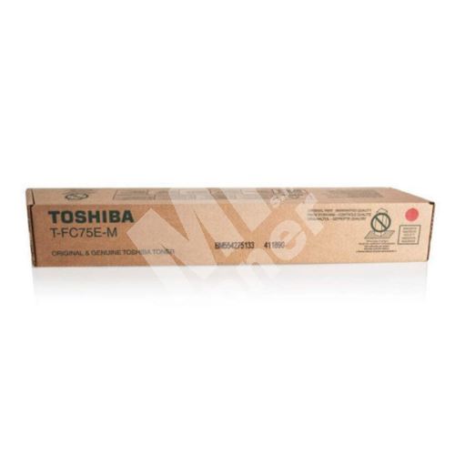 Toner Toshiba T-FC75EM, magenta, 6AK00000253, originál 1