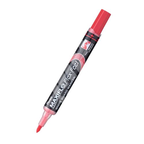 Pentel Maxiflo Flex-feel MWL5SBF, na bíle tabule, červený 5