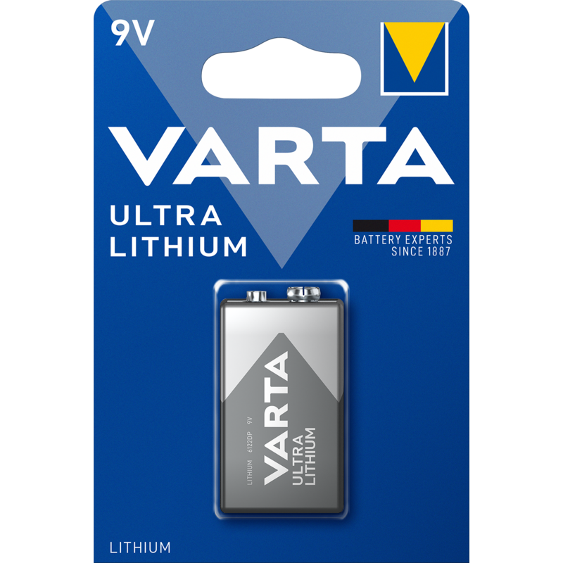 Baterie Varta Professional Lithium 9V