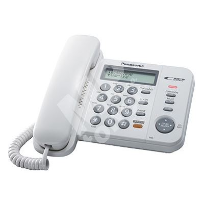 Telefon Panasonic KX-TS 580FXW bílý 1