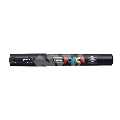 Uni Posca PC-1M akrylový popisovač, 0,7 mm, černý 1