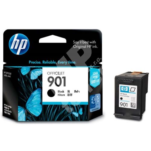 Cartridge HP CC653AE, black, No. 901, originál 1