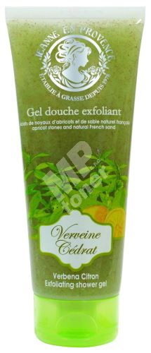 Jeanne en Provence Peelingový sprchový gel - Verbena a citrón, 200ml 1