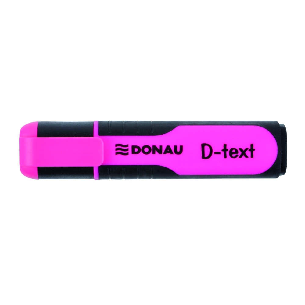 Zvýrazňovač Donau D-text, růžový