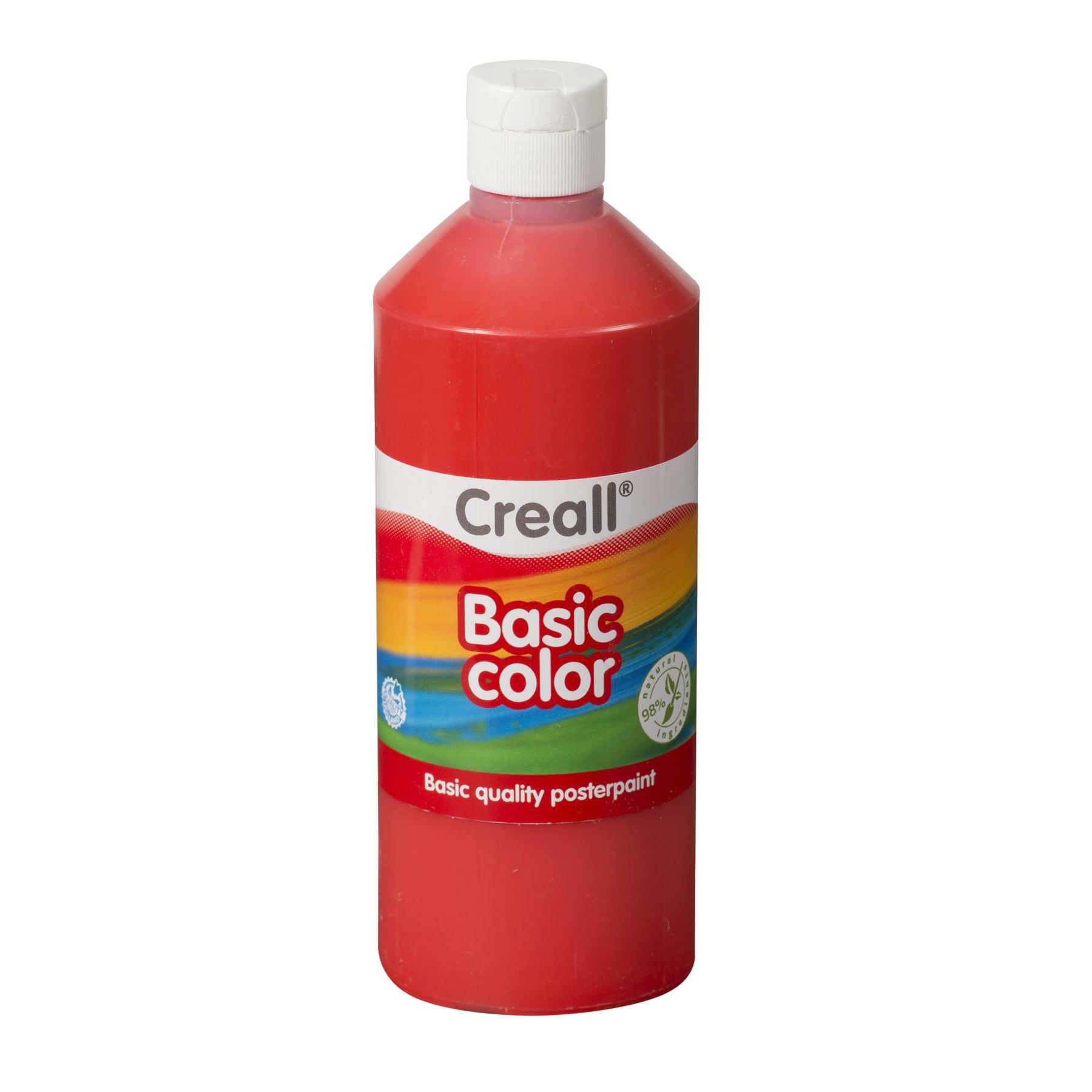 Temperová barva Creall, světle červená, 500 ml