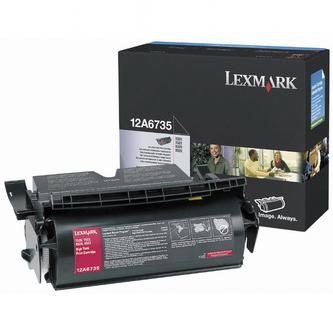 Toner Lexmark T520, T522, X520, X522s, černá, 12A6735, originál