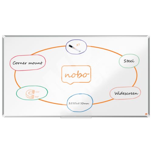 Magnetická tabule Nobo Premium Plus 1550 x 870 mm 1