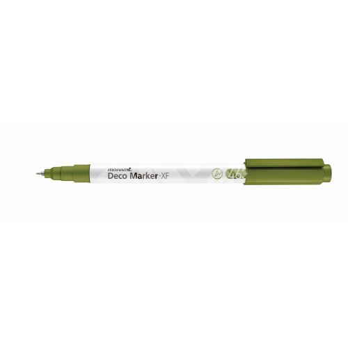 Popisovač Monami Deco Marker 463 XF, hrot 0,7 mm, olive 1