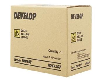Toner Develop TNP-50Y, Ineo +3110, yellow, A0X52D7, originál