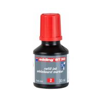 Inkoust pro fixy na bílé tabule Edding BT30, červený
