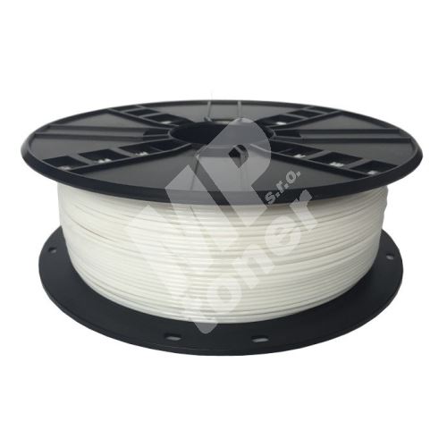 Gembird tisková struna (filament) PETG, 1,75mm, 1kg, bílá 1